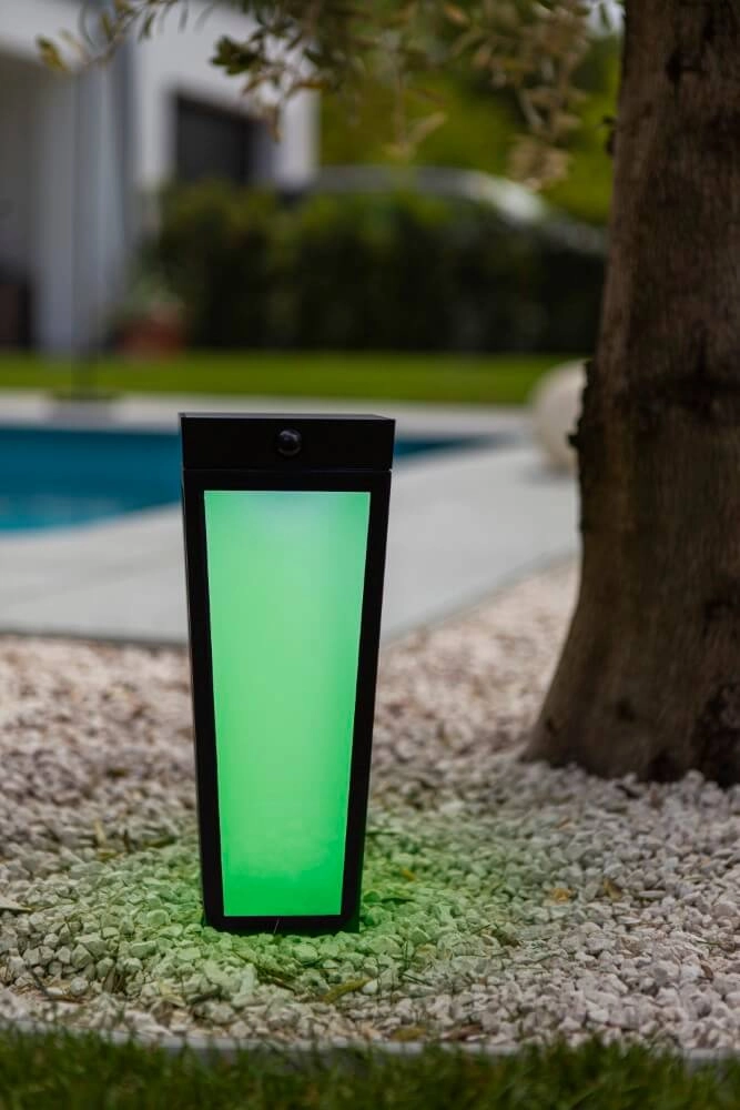 Lampe de jardin intelligente Dias solaire Lutec 6939412089126