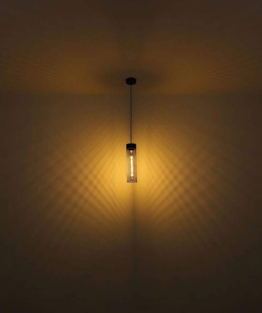 Lampe suspendue Hans noir Globo 9007371444502