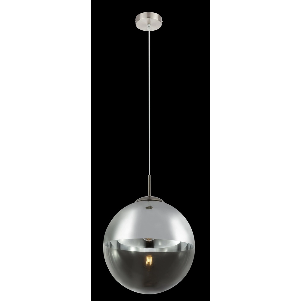 Lampe suspendue Varus nickel Ø 30cm Globo 9007371377442