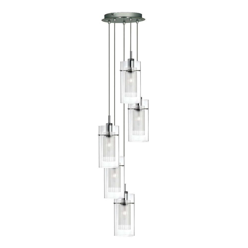 Lampe loft en verre Duo 1 Lampe loft en verre Duo 1