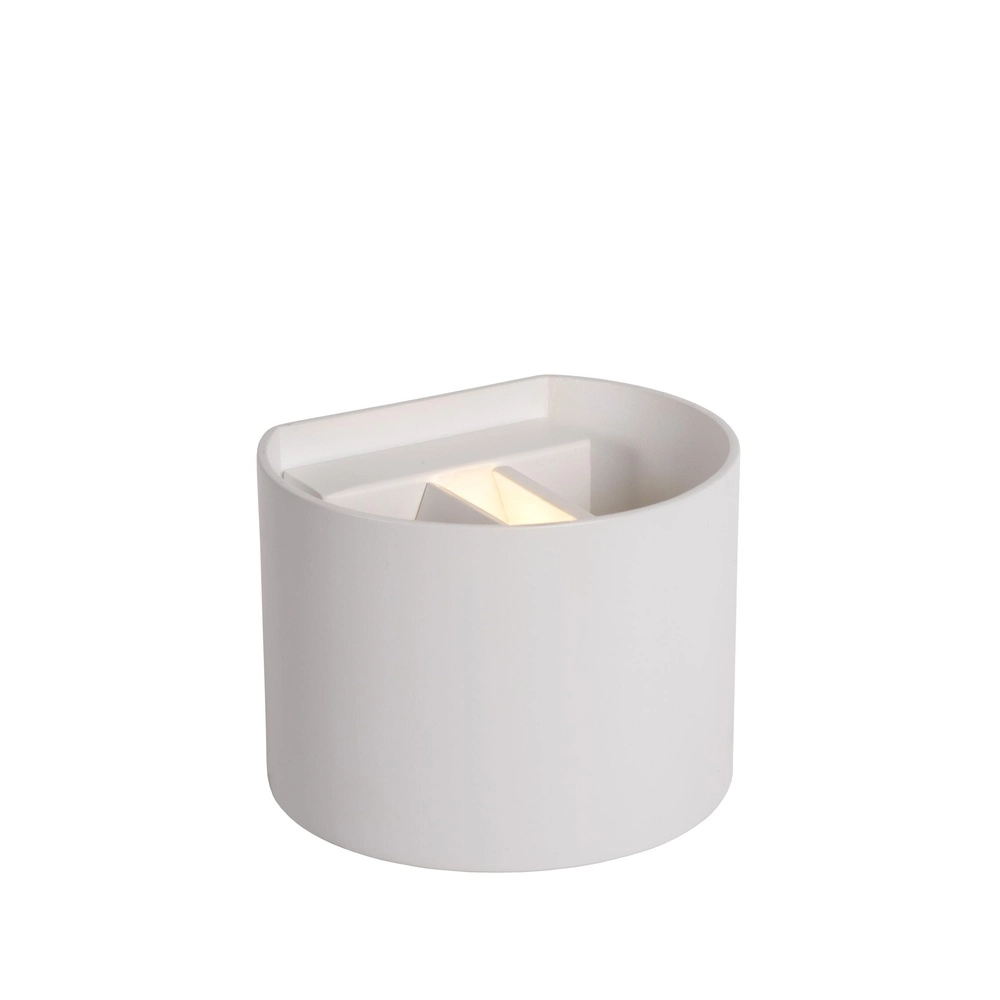 Tache de mur arrondi Xio 2700K blanc Lucide 5411212091918