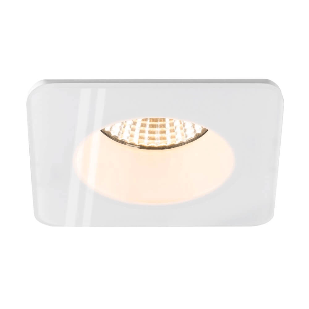 Anneau de montage New Tria 68 IP65 carré blanc - sans raccord SLV 4024163276504