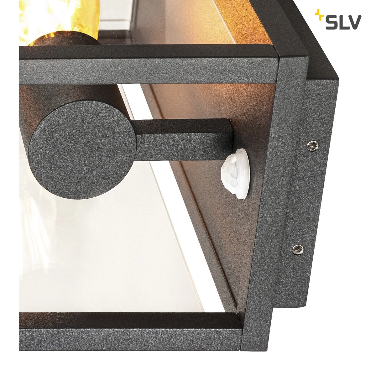 Lampe d'extérieur design Quadrulo avec capteur SLV 4024163226752