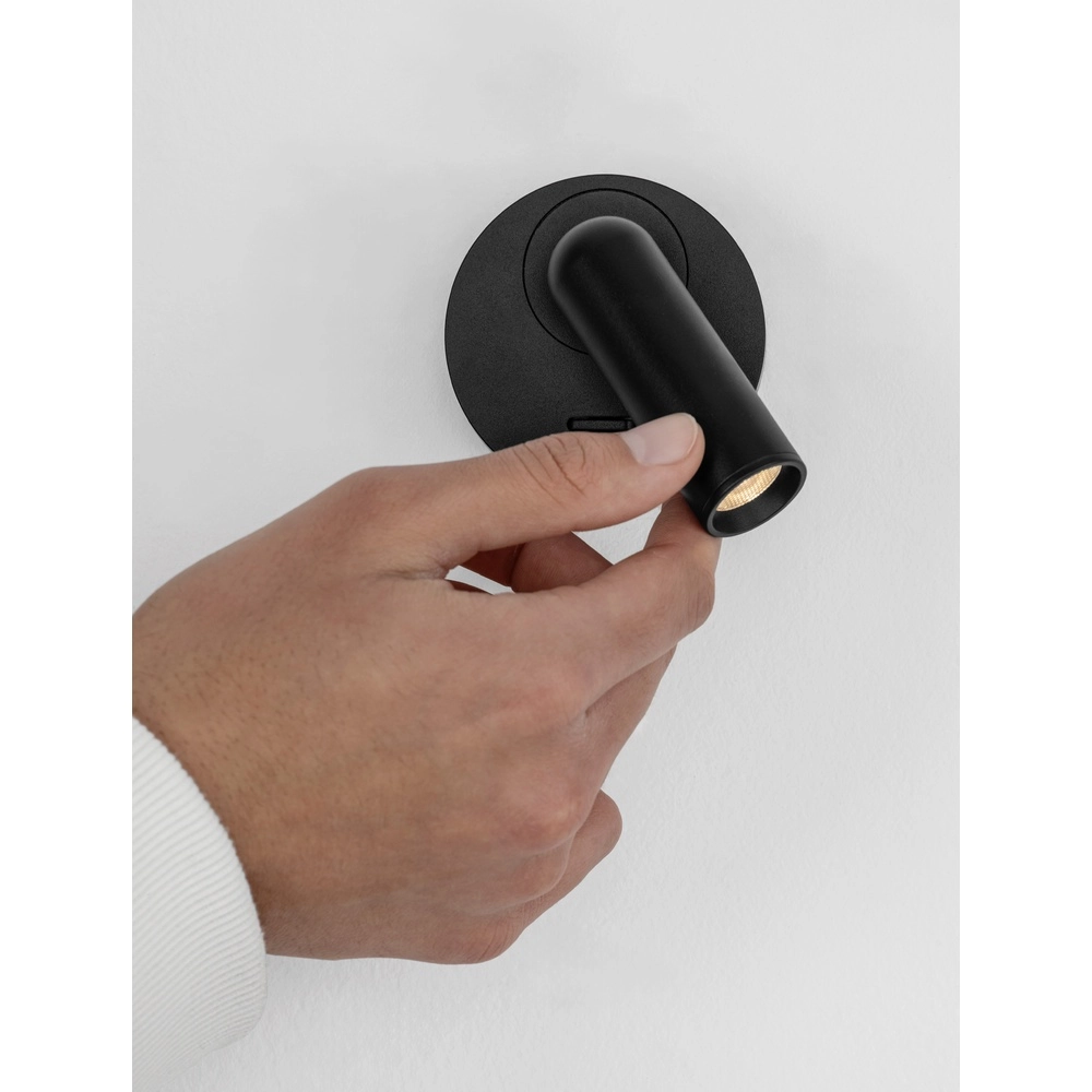 Lampe de chevet Pictor noir Lyora 5212017472342