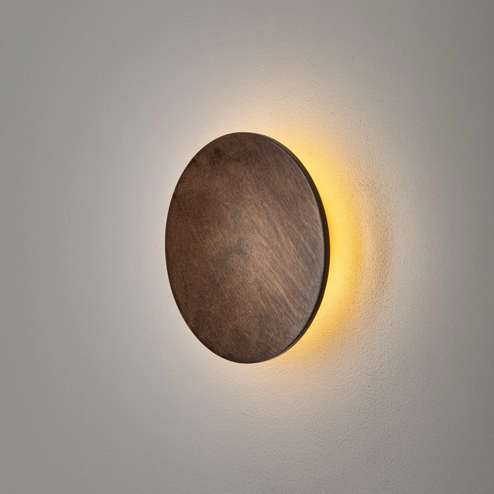 Applique murale Ring Timber S Bois LED Lyora 5903139112888