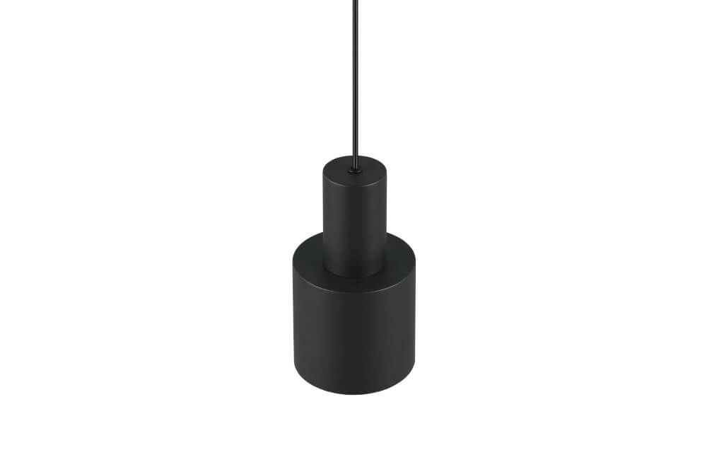 Pendule noire Agudo Ø12cm Trio 4017807613773