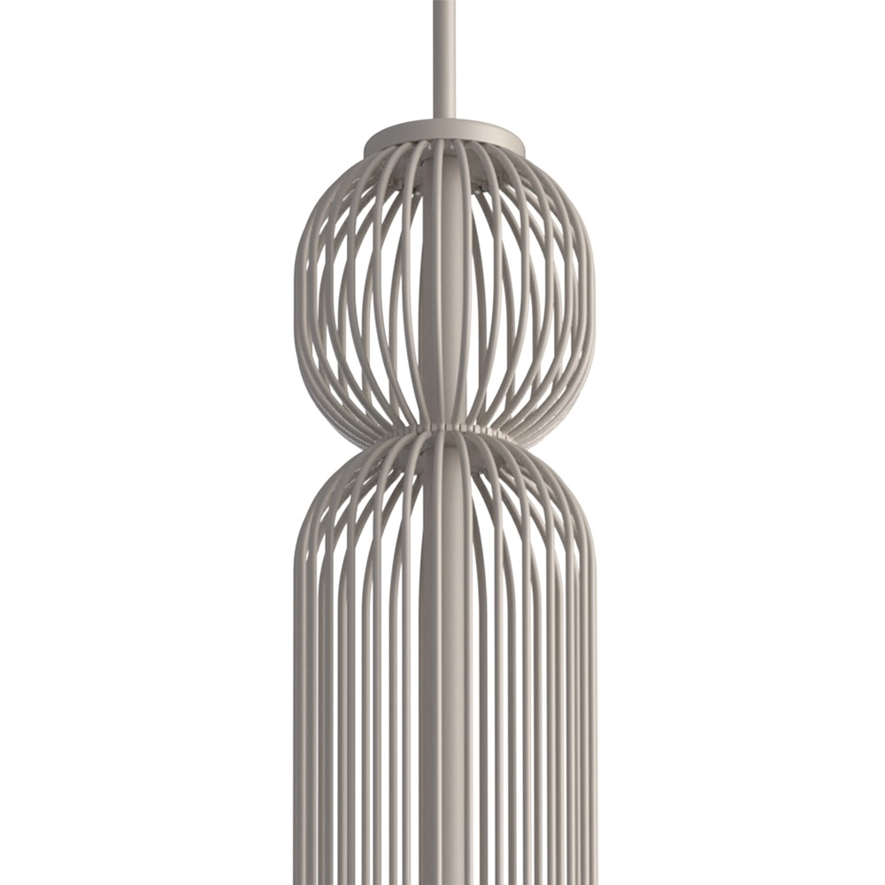 Lampe suspendue Singles 65 cm brun sable Lyora 5903139121927