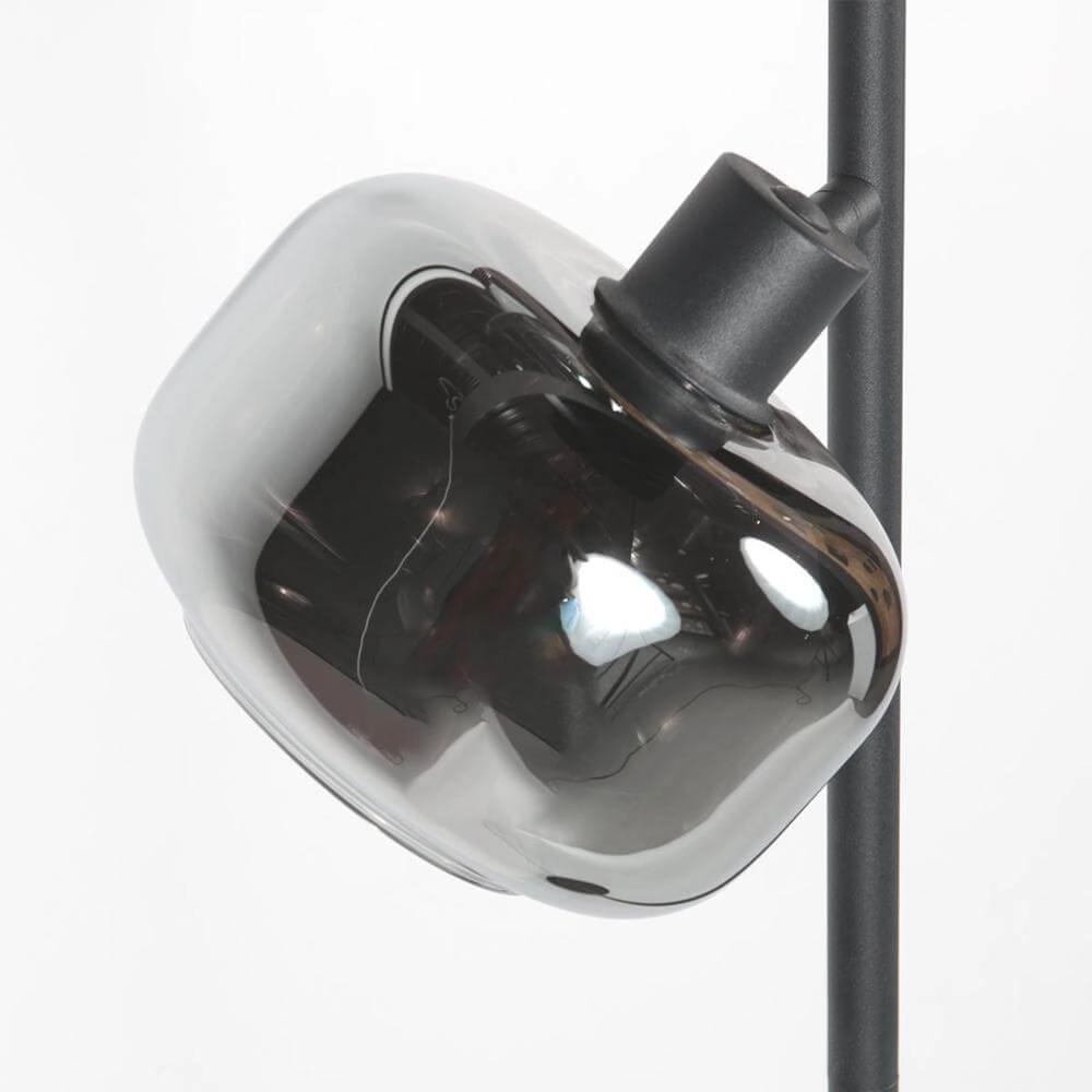 Lampadaire noir Tenebris 2 lumières Steinhauer 8712746178159