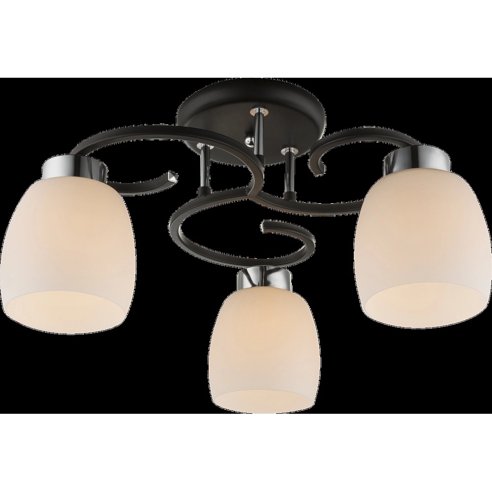 Lampe de plafond Pessoa Iv Noir Globo 9007371329045