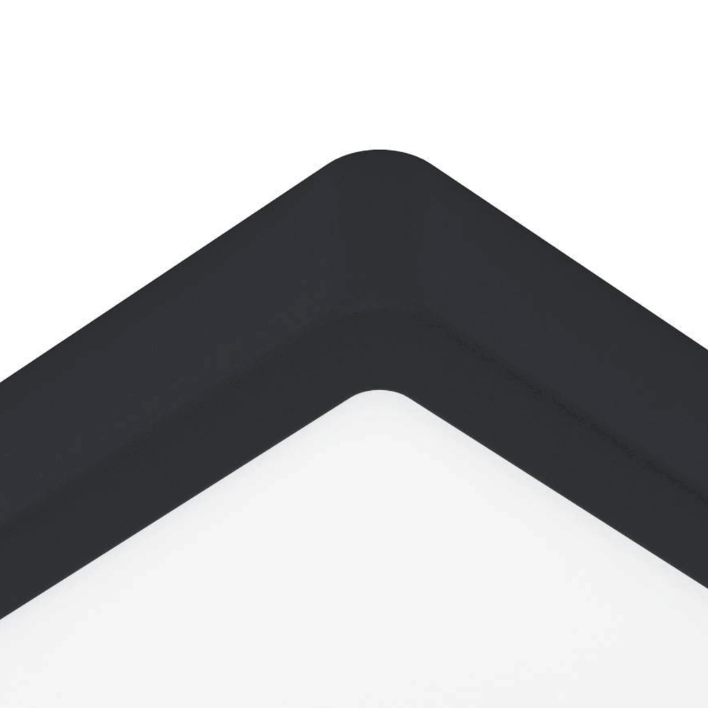 Plafonnier noir Fueva 5 21 par 21 cm Eglo 9008606244874