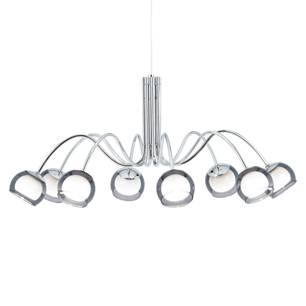 Lampe suspendue 8 lumières Malagon chrome Stars of Light 9002759391492