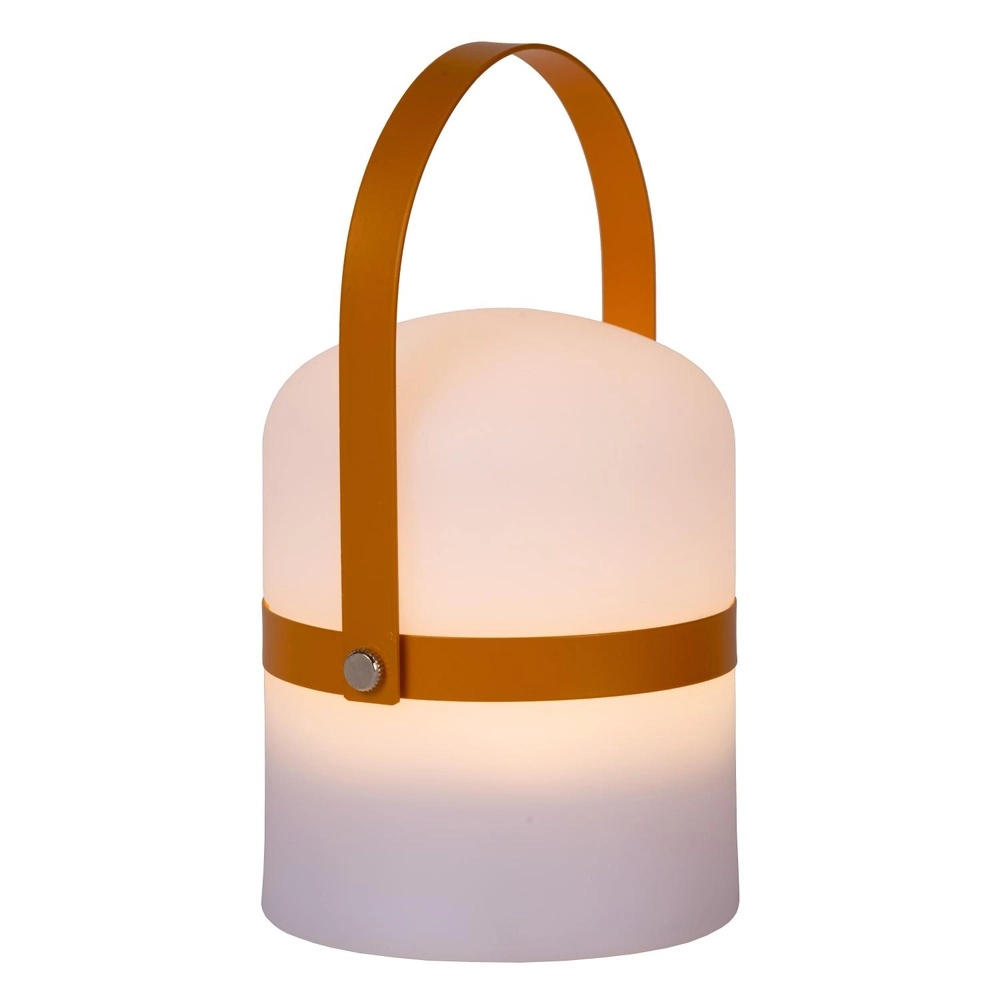 Lampe de table rechargeable Little Joe orange Lucide 5411212061430