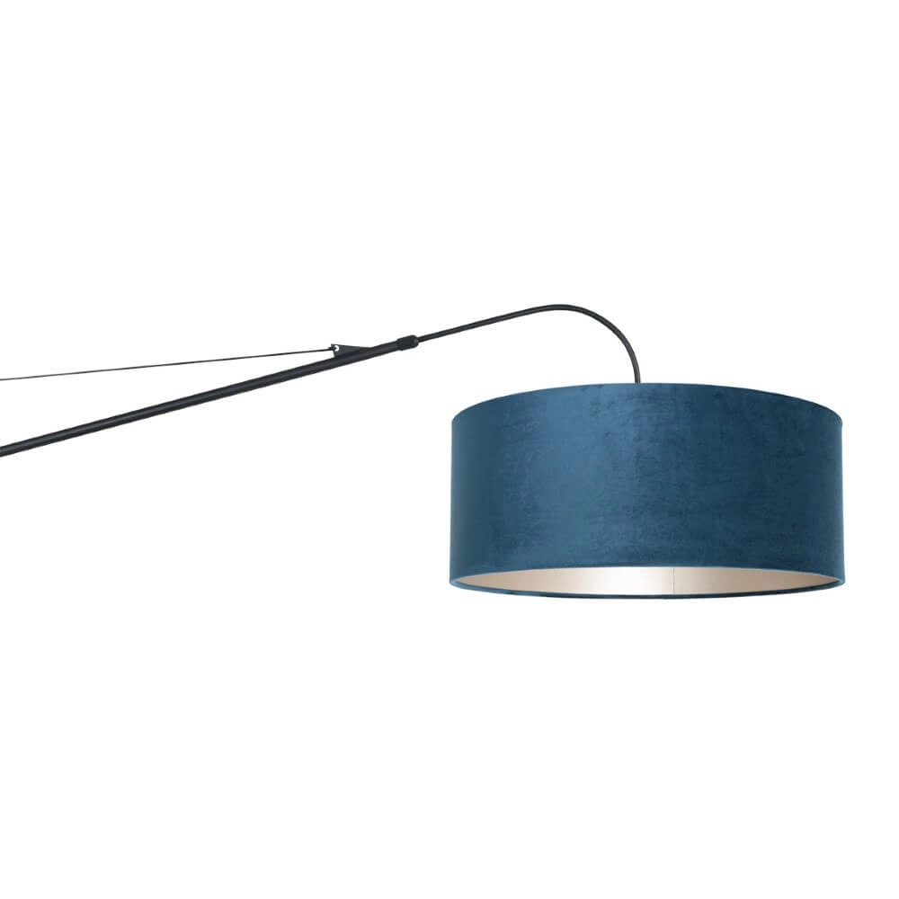 Applique orientable Elegant Classy noir avec du bleu Steinhauer 8712746147322