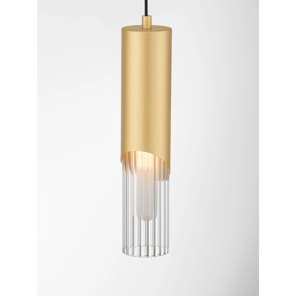 Lampe pendante de conception Modesto Ø 8 cm d’or