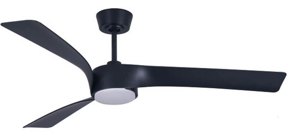Ventilateur de plafond design Line Ø 132cm noir Beacon 9333509174813