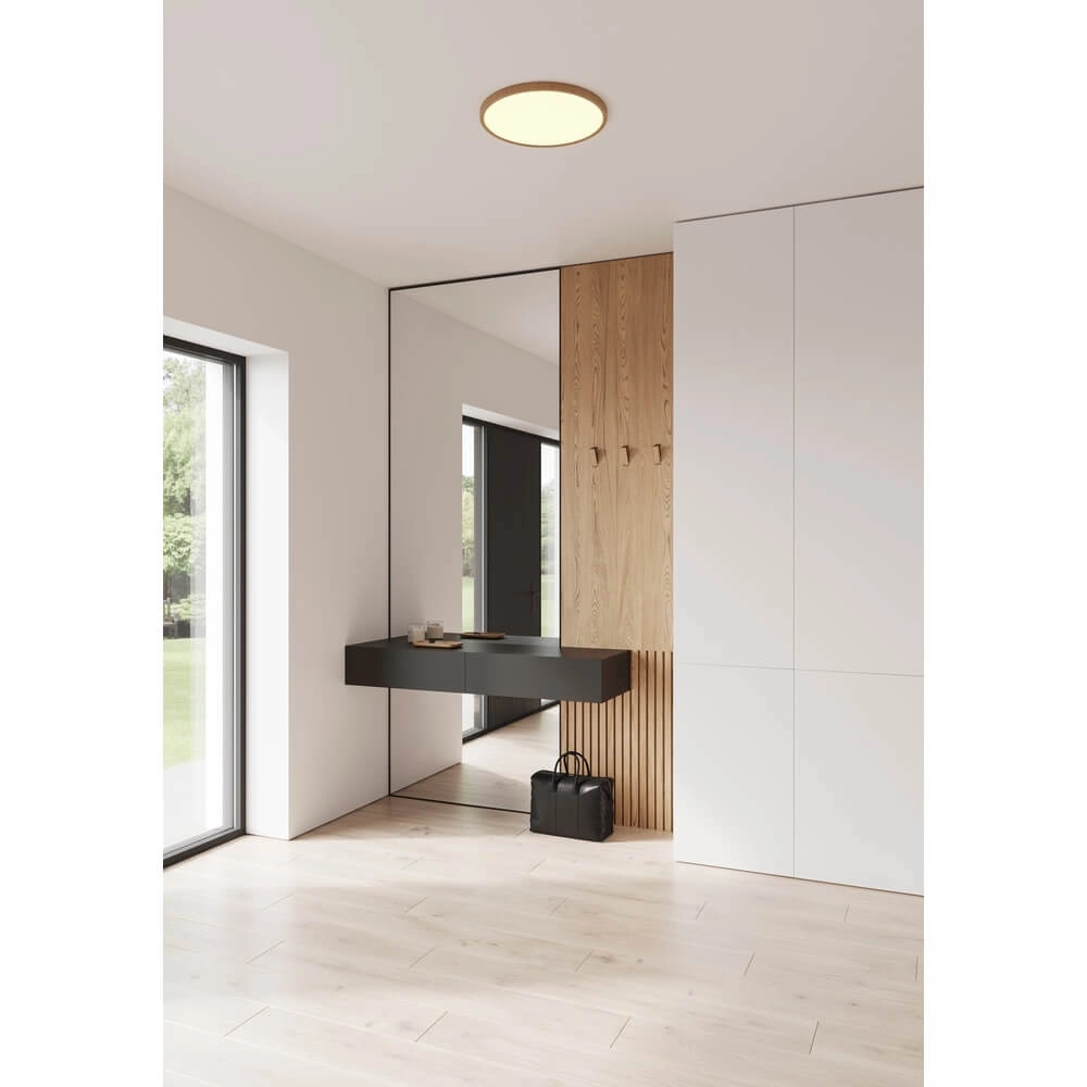 Plafonnier Oja bois Ø 42.4cm - 2700K - 22W Nordlux 5704924016387