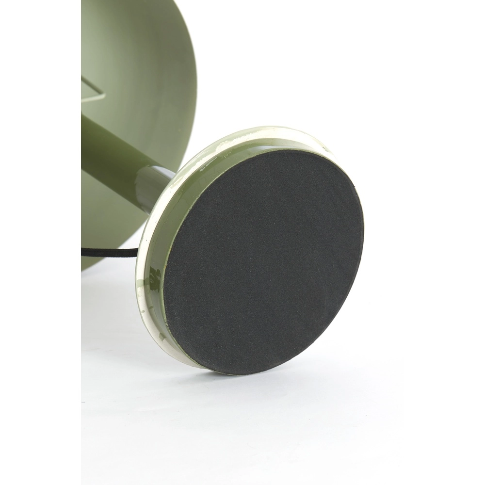 Lampe de bureau Marivet vert brillant - Ø 25cm Light & Living 8717807816216