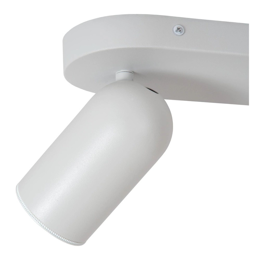 Projecteur de plafond Punch Blanc à deux lumières Lucide 5411212134455