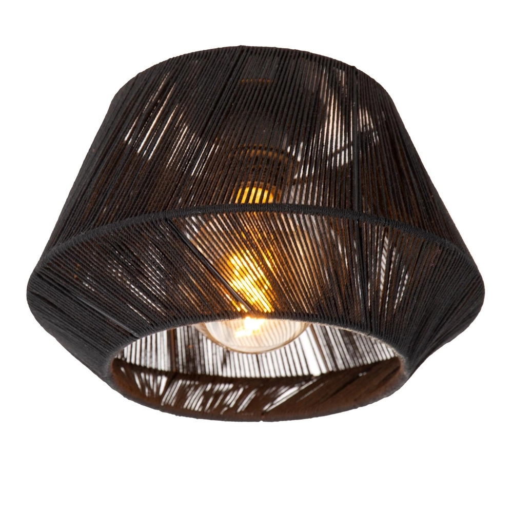 Lampe de plafond Jessica Ø 30cm noir Lucide 5411212106131