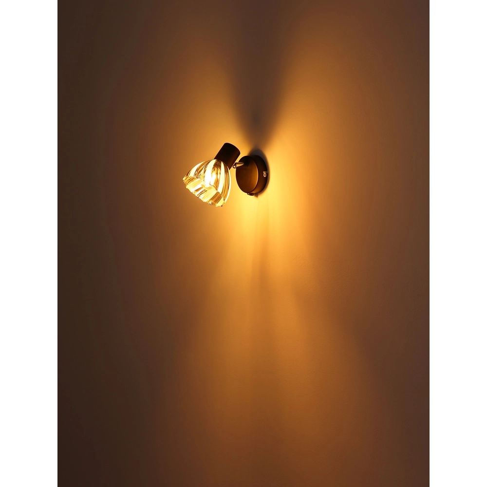 Lampe murale Zachery Noir Globo 9007371528493
