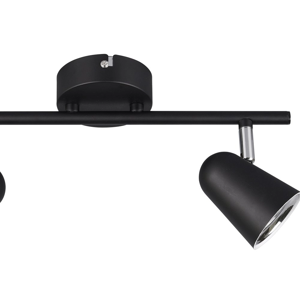 Spot de plafond Toulouse Noir Trio 4017807425154