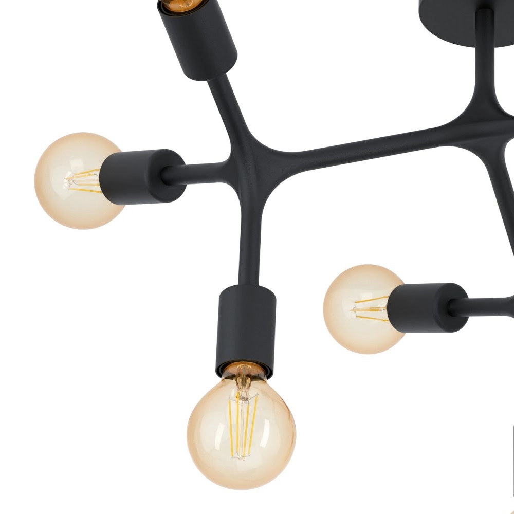 Plafonnier de chambre Bocadella 1 spider Eglo 9002759983185