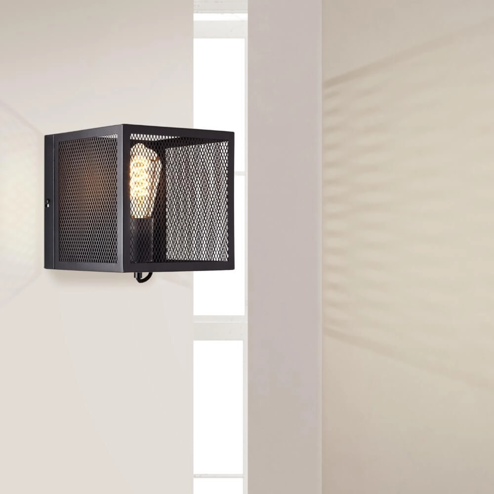 Applique carrée Maze noir Brilliant 4004353409493