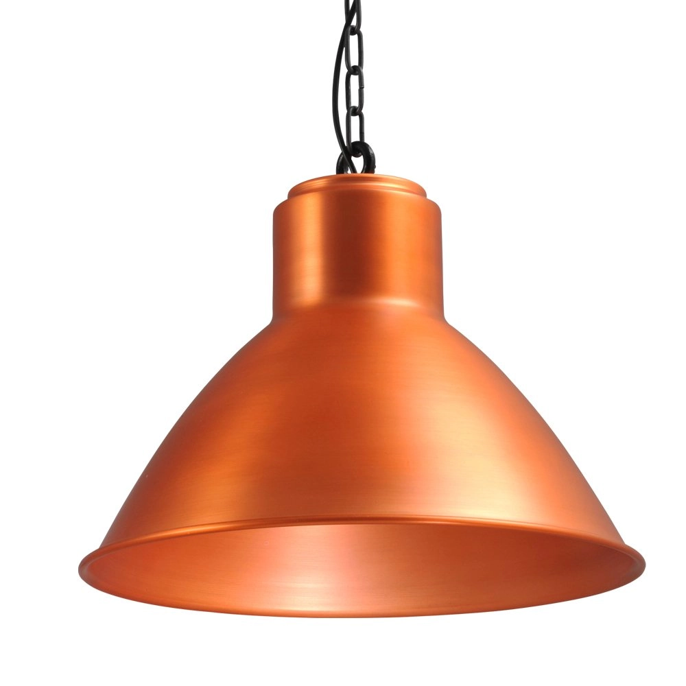 Lampe à suspension Industria 44 44cm cuivre rouge avec noir Masterlight 8718121237428