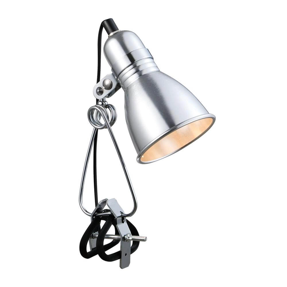 Lampe à pince Photo gris argenté Lampe à pince Photo gris argenté