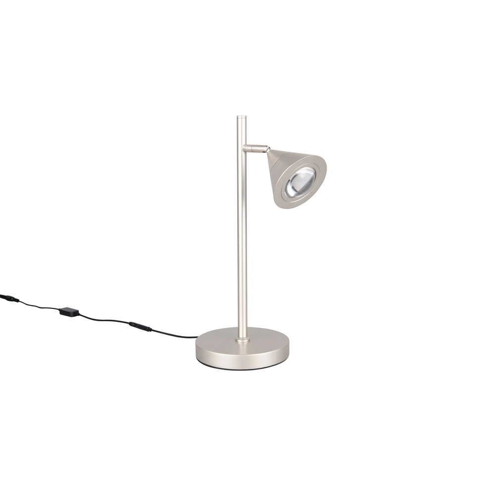 Lampe de table Romeo nickel Trio 4017807675412