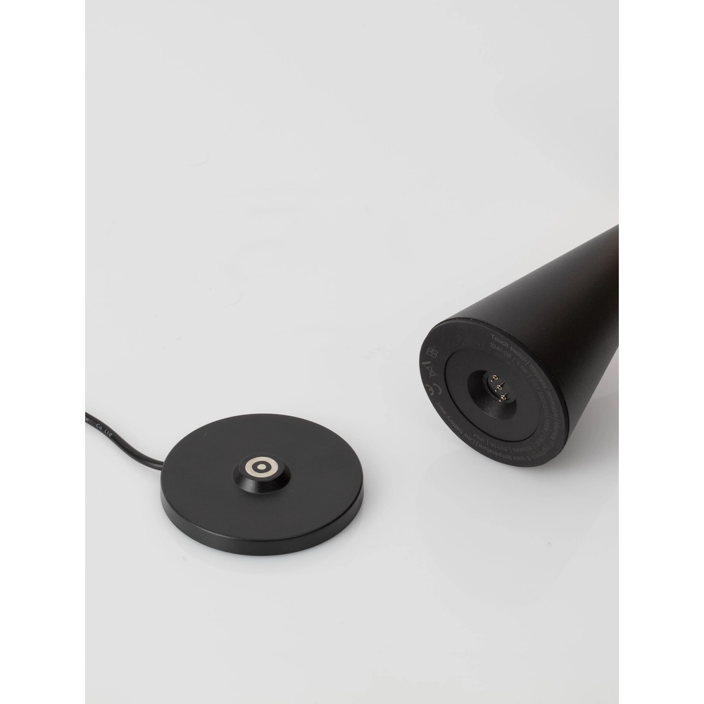 Lampe de table design Grigio noir Lyora 5212017479044