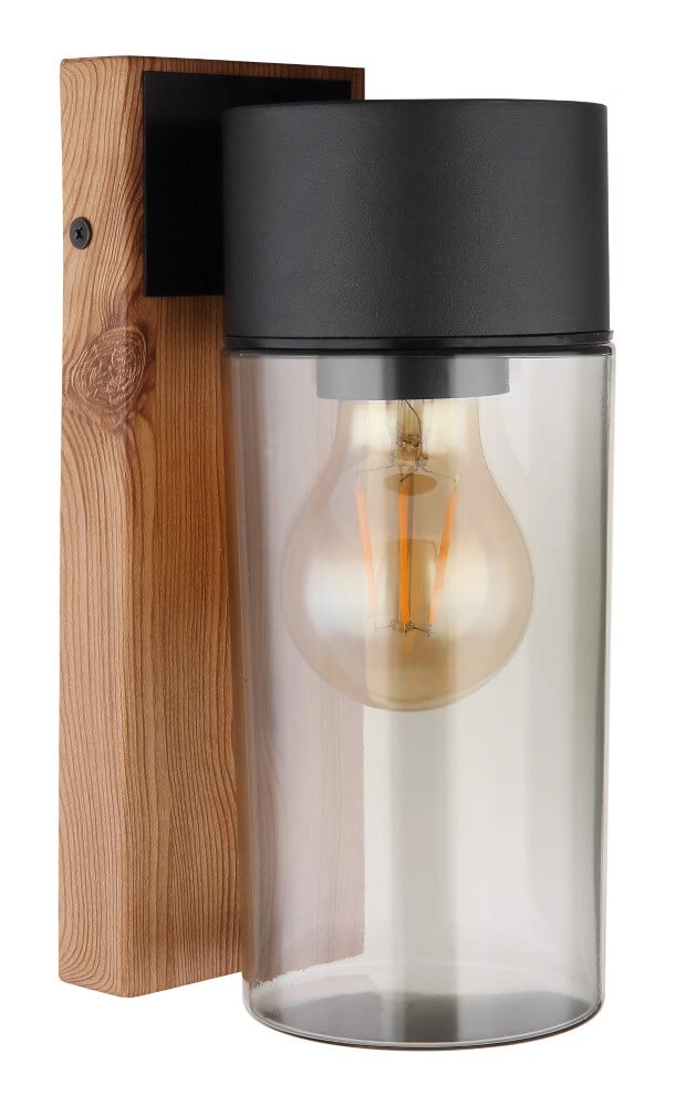 Lampe d'extérieur aspect bois Etsi Globo 9007371444526