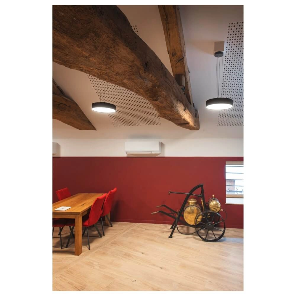 Plafonnier / Lampe suspendue Medo Pro 40 noir - CCT - 80g - Ø 38cm SLV 4024163276931