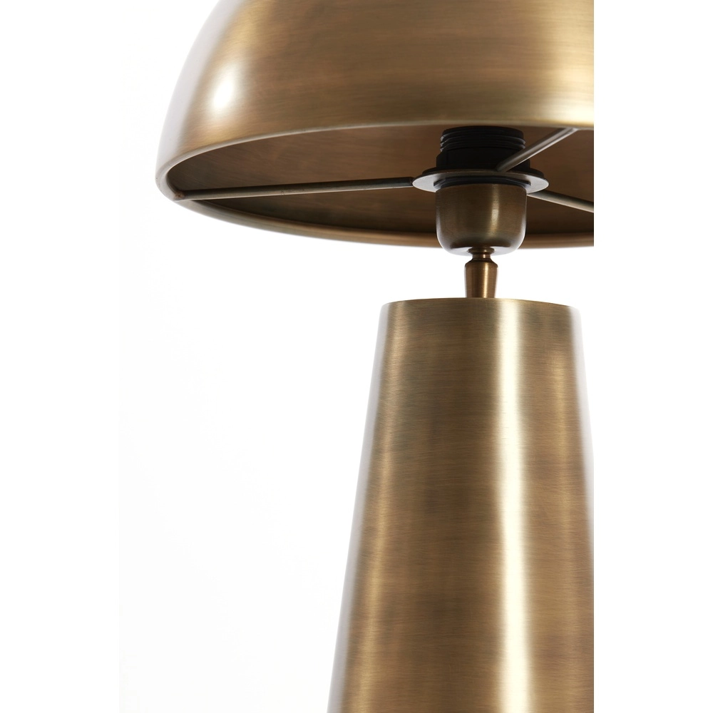 Lampe de table en laiton Dita 1x E27 Light & Living 8717807681722