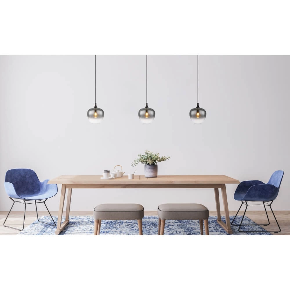 Suspension noire Maxy simple Ø 24cm Globo 9007371438396