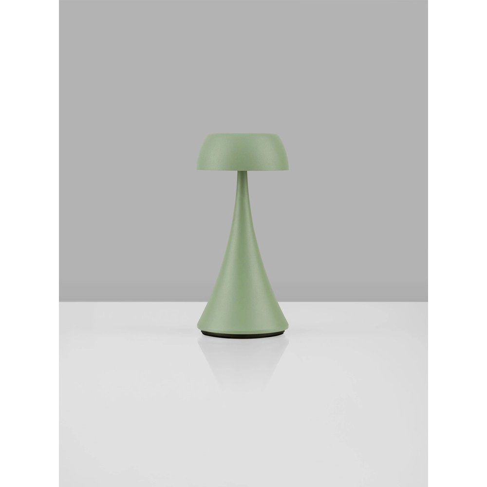 Lampe de table Ycro vert olive avec USB Lyora 5212017477002