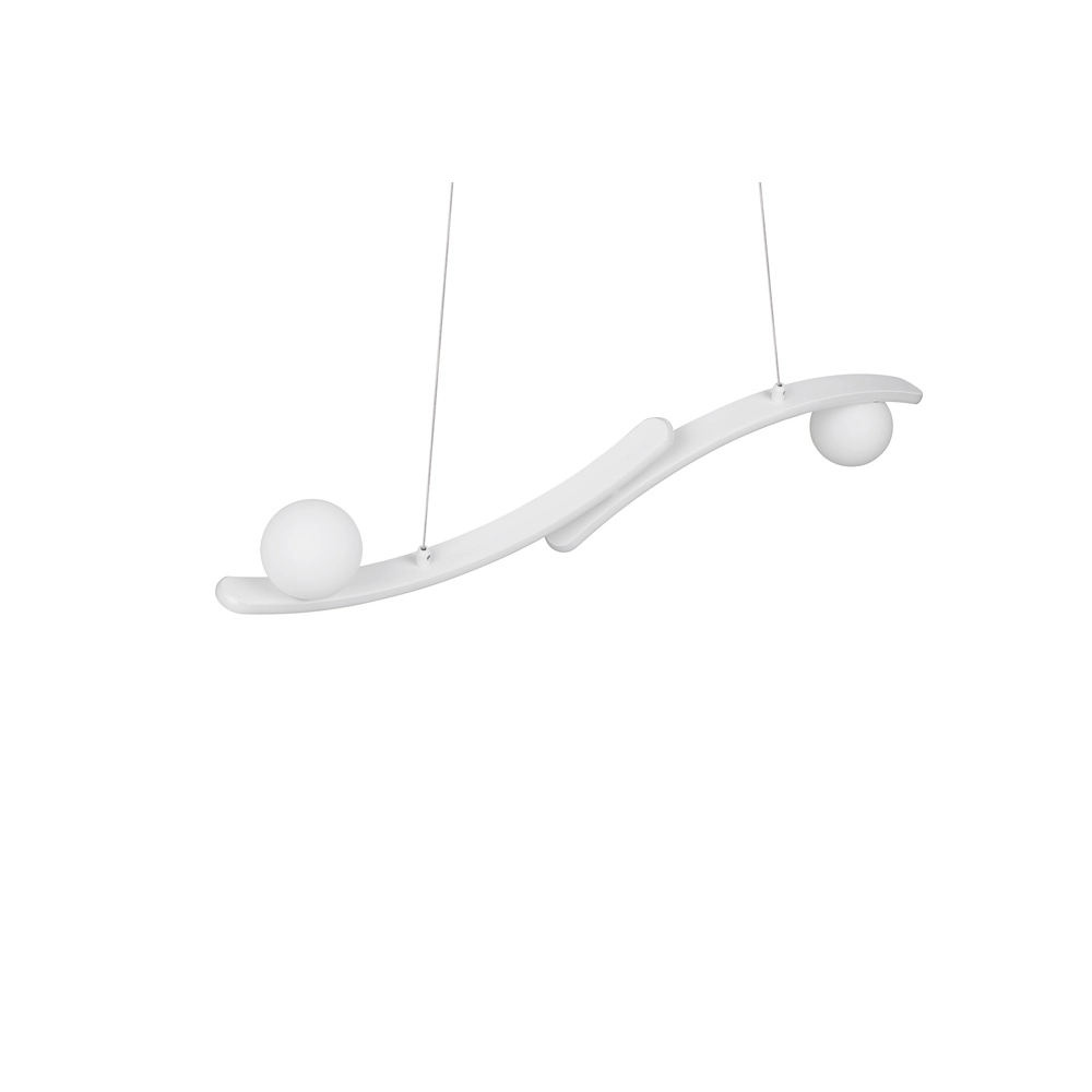 Lampe pendante de conception Napoli Blanc Trio 4017807683509