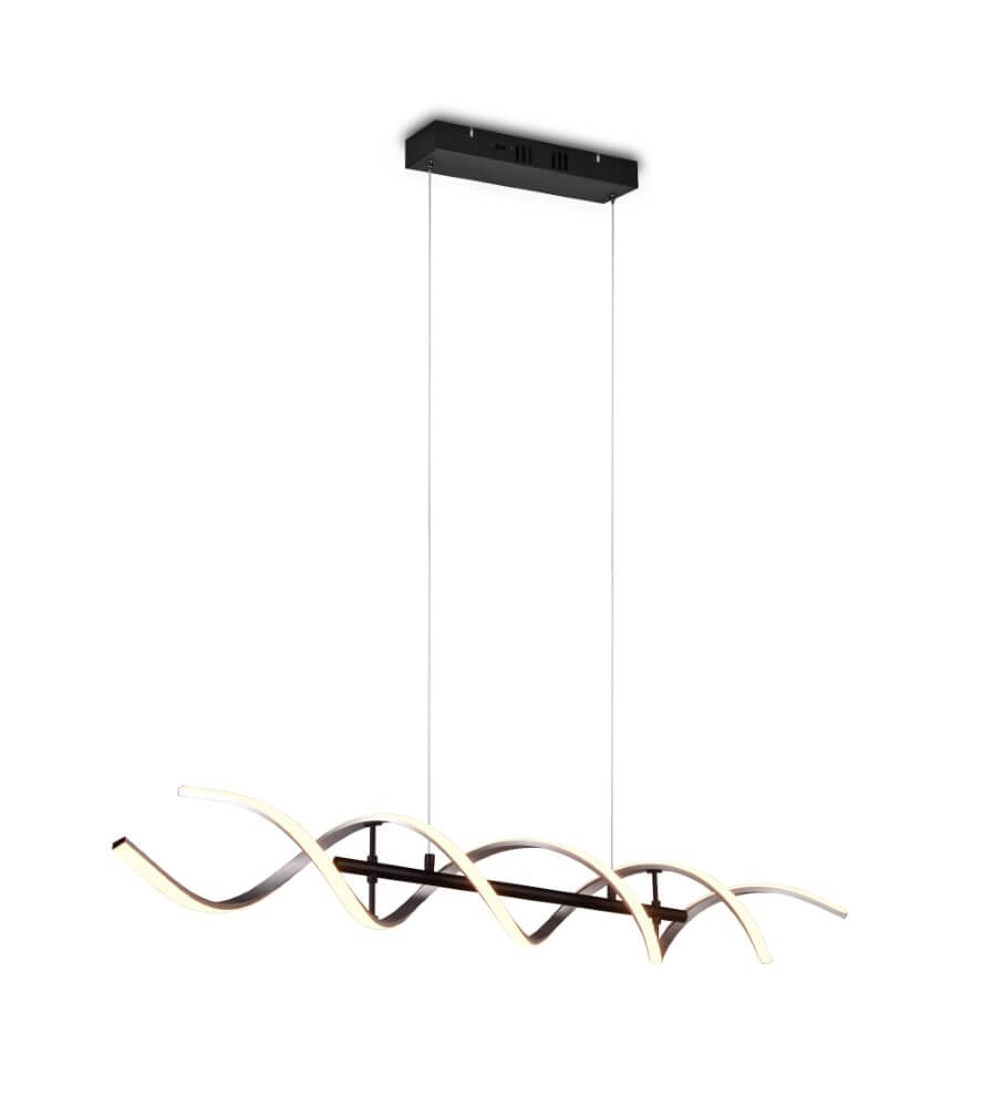 Lampe à suspension LED design Sequence métal brossé Trio 4017807540710