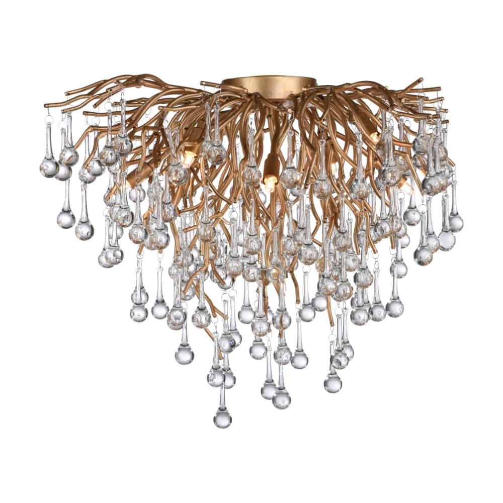 Lustre Icicle laiton 50cm Paul Neuhaus 4012248352083