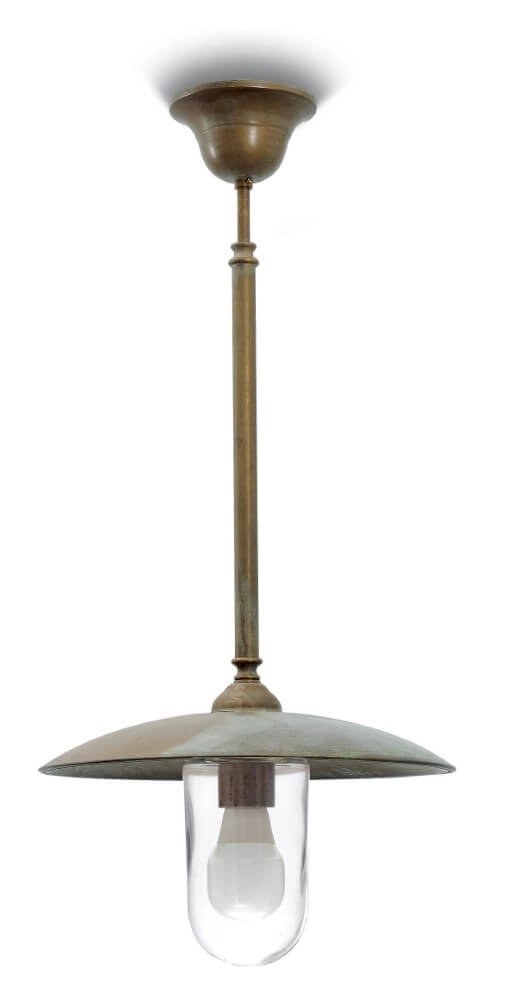 Lampe suspendue rurale Transimeno M - laiton vieilli