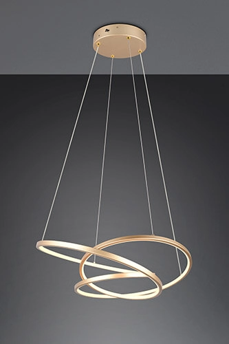 Lampe suspendue Vide Darvin or - 62 cm Trio 4017807616040