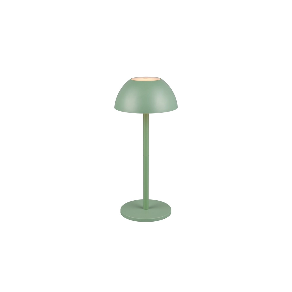 Lampe de table Ricardo vert pistache Ø 13,5cm