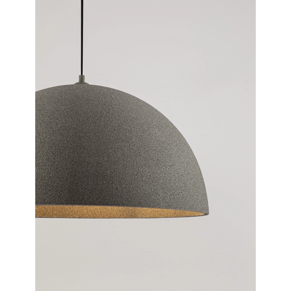 Suspension Starla gris Ø 60cm Lyora 5212017476814