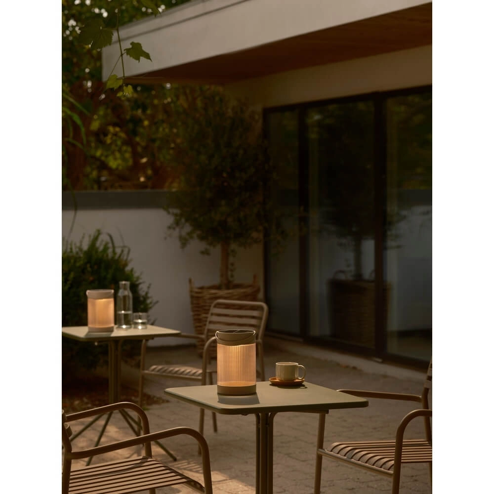 Lampe de table Coupar Sable Brun Solaire Nordlux 5704924023453