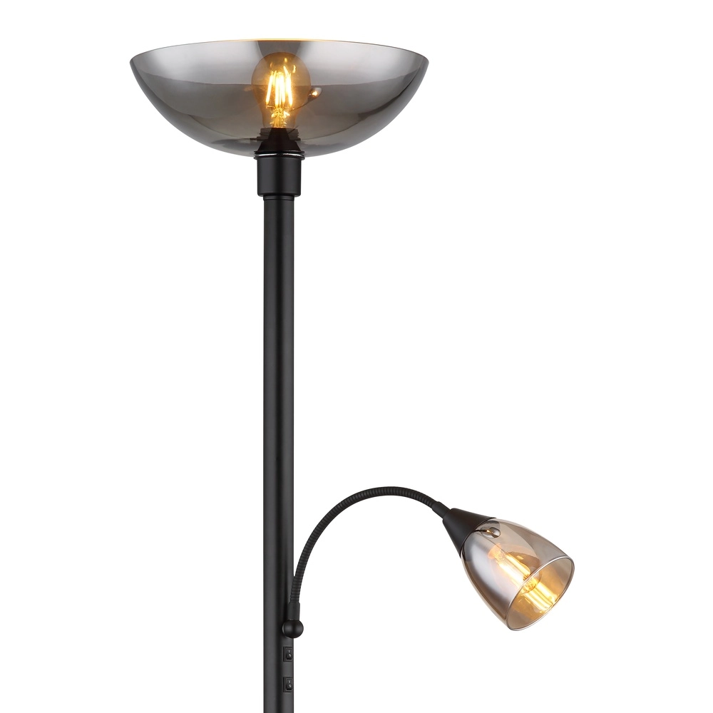 Lampe de pied Blade Noir Globo 9007371451951