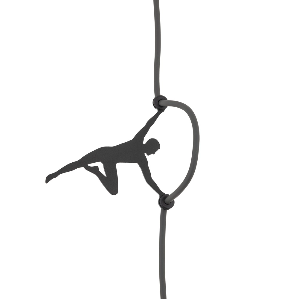 Lampe suspendue Lago gris Ø 40 cm Lyora 5903139116732