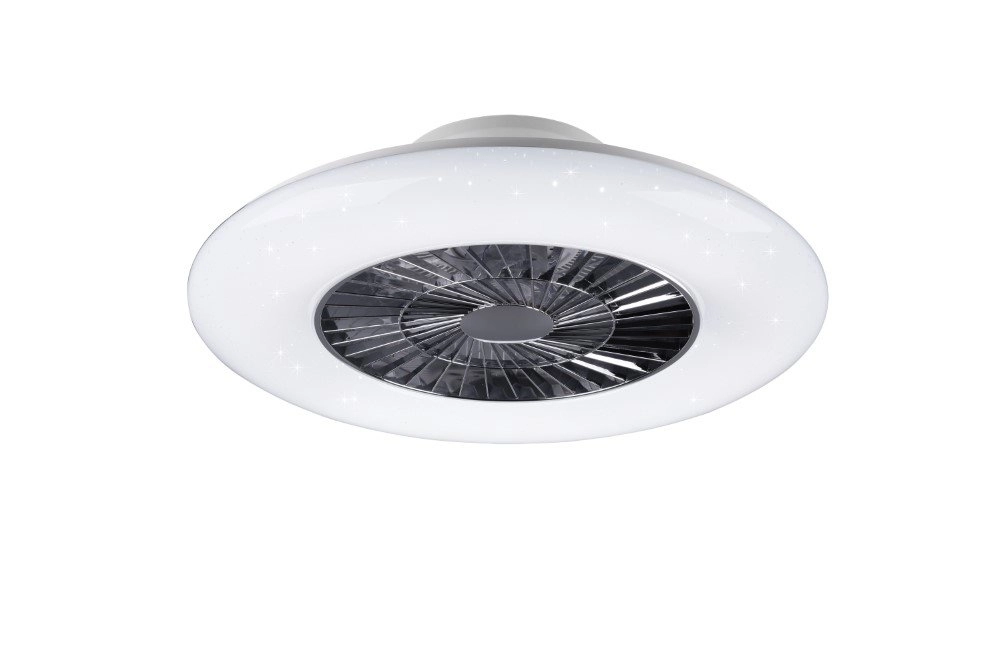 Ventilateur de plafond Visby avec effet étoile Trio 4017807457766