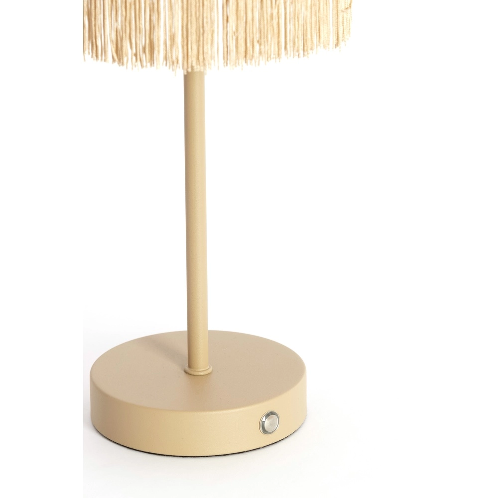 Lampe de table rechargeable Diny Sable Light & Living 8717807816353