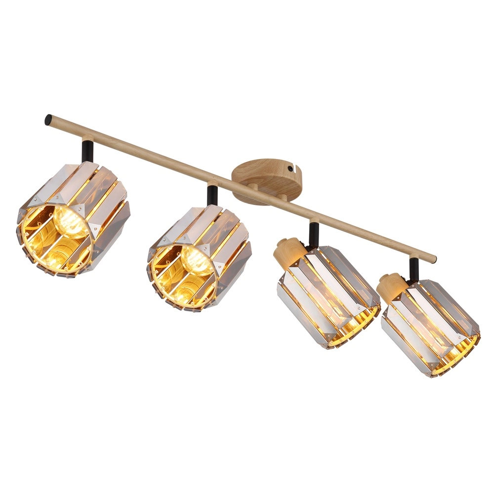 Lampe de plafond Run 4 lumières