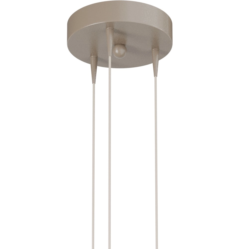 Lampe pendante à 3 lampes Talana terra beige Ø 17cm DTW Masterlight 8718121390628